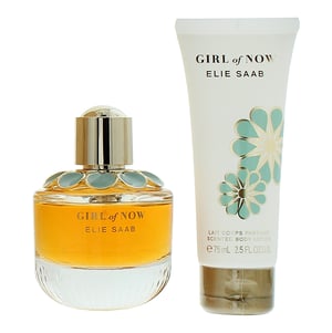 Elie Saab Girl Of Now Eau De Parfum 50ml + Body Lotion 75ml Gift Set