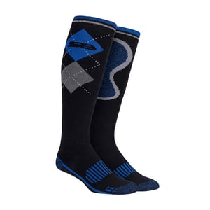 Storm Bloc - Mens Knee High Cotton Rich Wellington Boot Socks - SBGMS007BLK