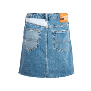 Tommy Jeans Kjol Dam Blå