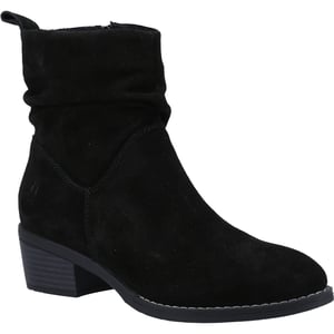Hush Puppies Iris Suede Damstövlar Svart