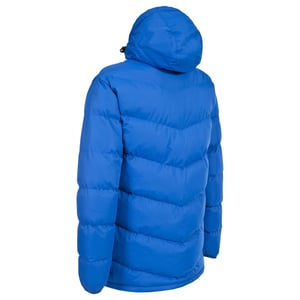 Trespass - Heren Blustery Gewatteerde Jas (Elektrisch Blauw)