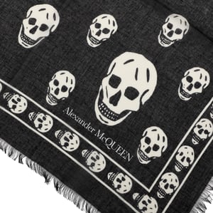Skull Silk Scarf