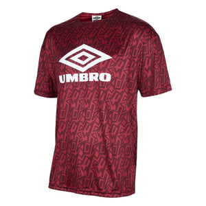 Umbro Graffiti Heren Bordeaux T-Shirt