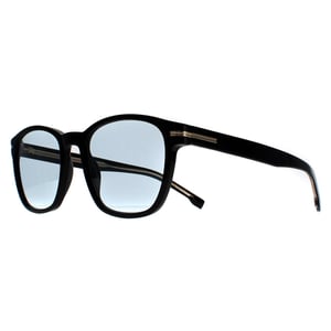 Hugo Boss Vierkant Mannen Zwart Azuur Fotochromatisch BOSS 1505/S
