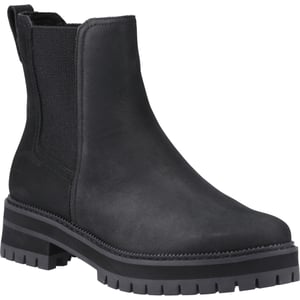 TOMS Bennet läder dam svarta stövlar