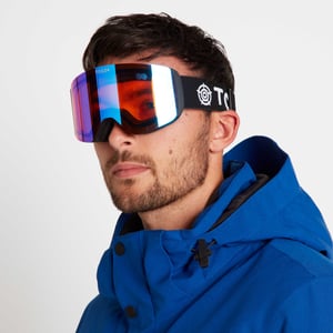 Arosa Goggles Matt Black/Orange Revo Blue