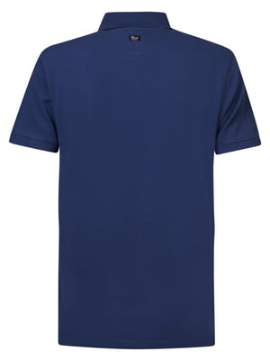 Petrol Industries - Heren Klassieke polo - Blauw
