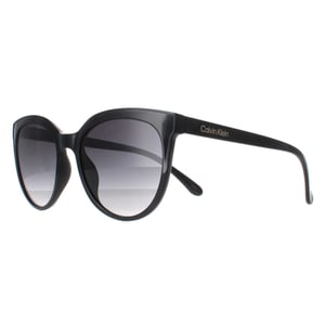 Calvin Klein CK22552S 001 glanzend zwart grijs gradiÃ«nt zonnebril