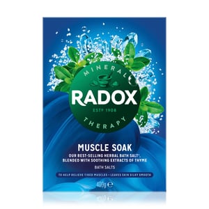 Radox Mineral Therapy Muscle Soak Herbal Bath Salt 400g, 3 Pack