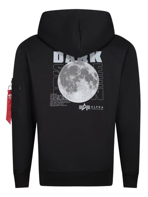 Alpha Industries Dark Side Hoody Black Reflective