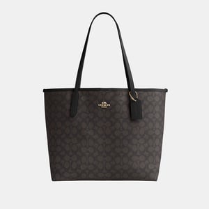 City Tote in Signature Canvas