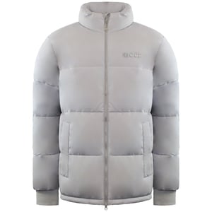 Nicce Mercury Mens Stone Grey Padded Jacket