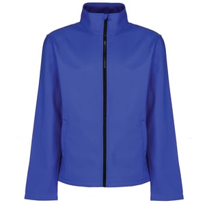 Regatta Mens Ablaze Printable Softshell-jacka (Royal Blue/Black)