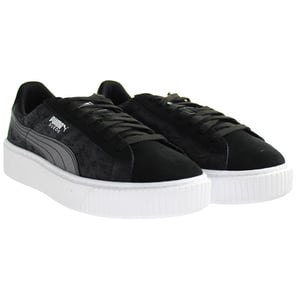 Puma Platform Safari Damskor Svarta Träningsskor