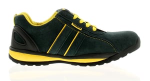 New Mens/Gents Navy Tradesafe Suede Steel Toe Cap Safety Shoes.