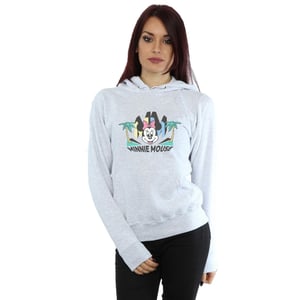 Disney Dames/Dames Minnie MM Palm Hoodie (Sportgrijs)