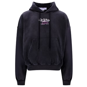 Off-White Wave Off Boxy Black Hoodie