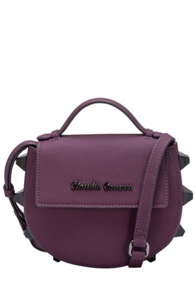 Chunky Stud Round Cross Body Bag