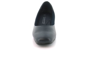 New Womens/Ladies Wide Fitting Court Shoes.(4.5Cm Heel)