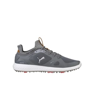 PUMA Power Adapt Golf Lace-Up Grå syntetiska herrskor 189891 03