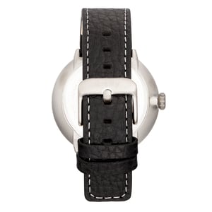 Vereenvoudig het 7100 horloge met leren bandje met datum