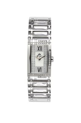 Yonger and Bresson: Silver Stainless Steel Watch