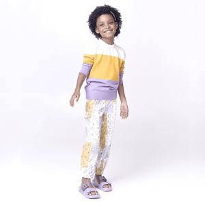 Cozy Slide Lilac Glitter
