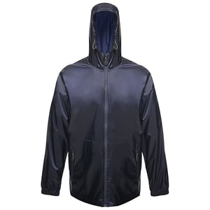 Regatta Pro Mens Packaway Waterproof Breathable Jacket (Navy)
