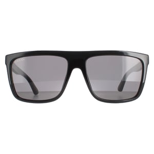 Gucci Square Mens Black Grey  GG0748S Sunglasses