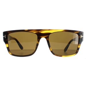 Tom Ford Square Mens Tortoise Brown Dunning FT0907