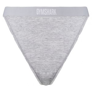Gymshark Katoen Dames Grijze String