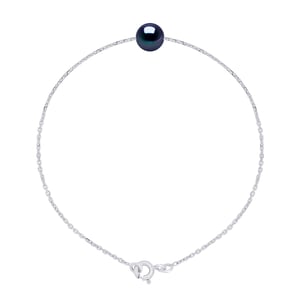 Bracelet Real Cultured Freshwater Pearl Round 7-8 mm