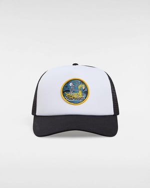 VANS Beer Float Trucker Cap in White