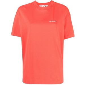 Off-White Bookish Casual Röd T-shirt
