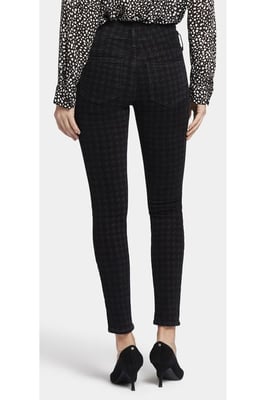 Ami Skinny Jeans Pied-De-Poule Premium Denim | Houndstooth