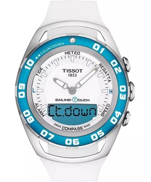 Tissot T-touch Sailing Men's White Watch T0564202701100