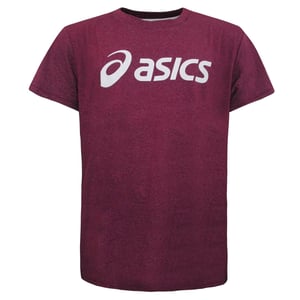 Asics Essentials T-shirt för herrar i vinrött