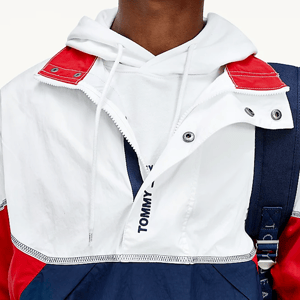 Tommy Jeans herenjack met kleurblokken