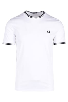 Men's Fred Perry Twin Tipped T-Shirt in White
