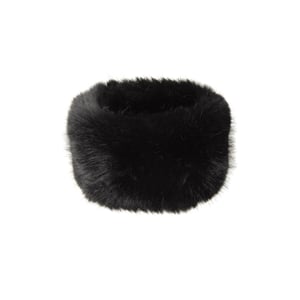 Mountain Warehouse Womens/Ladies Faux Fur Thermal Headband (Black)