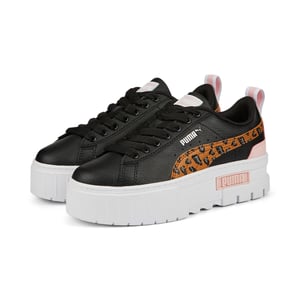 Puma Mayze Wild Mens Svarta Träningsskor
