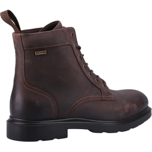 Hush Puppies Porter Leren Herenlaarzen Bruin