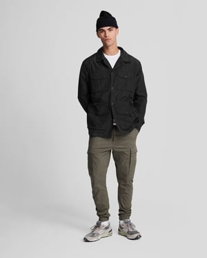 Field Jacket för herrar i Svart