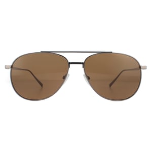 Salvatore Ferragamo Solglasögon SF201S 035 Grå Brun