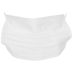 Trespass Disposable Face Mask (Pack of 5) (White)