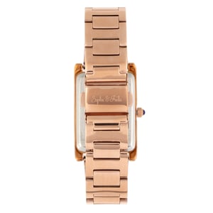 Sophie and Freda Wilmington Bracelet Watch w/Swarovski Crystals