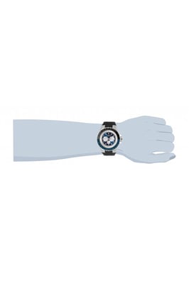 Invicta Aviator 32916 Heren Horloge - Waterdicht - Analoog - Quartz Uurwerk - Roestvrij Staal met blauwe Wijzerplaat -50mm