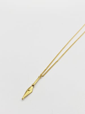 GOLD DROP DOWN ARROW NECKLACE