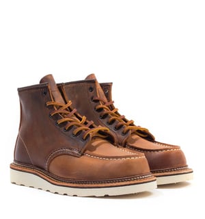 Men's Red Wing 1907 Classic Moc Toe Boots in Brown
