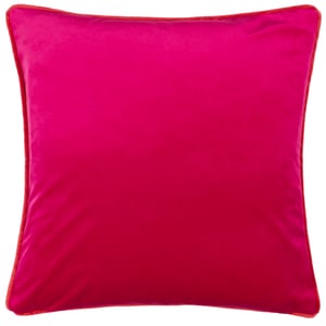 Kate Merritt Flower Girl Piped Velvet Polyester Filled Cushion